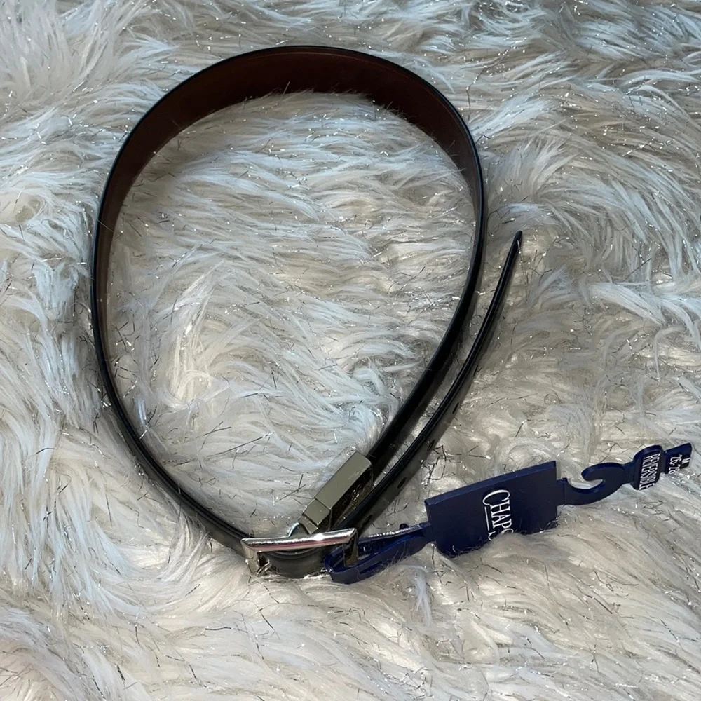 New reversible, black and brown kids belt